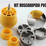 KIT ROSCA RÁPIDA PVC + ENVÍO GRATIS 🎁